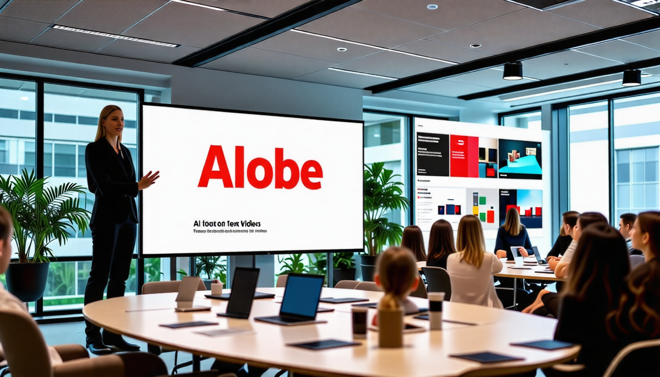 découvrez les dernières innovations d'adobe en intelligence artificielle, révolutionnant la création vidéo. assistez à une démonstration époustouflante de nouveaux outils permettant de transformer du texte en contenu vidéo captivant.