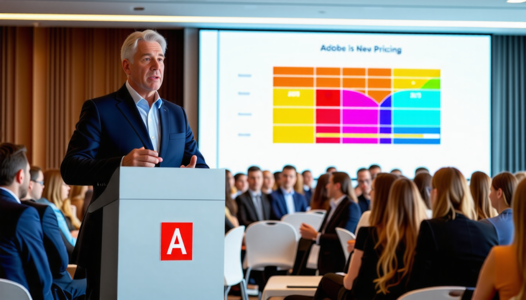 découvrez l'annonce du pdg d'adobe concernant une tarification différenciée pour ses outils vidéo basés sur l'ia. explorez comment cette initiative vise à rendre la technologie accessible à une variété d'utilisateurs tout en répondant aux besoins spécifiques de chaque entreprise.