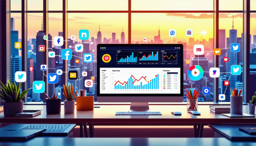 découvrez les 10 outils d'intelligence artificielle essentiels pour améliorer votre stratégie sur les réseaux sociaux en octobre 2024. maximisez votre visibilité, engagez votre audience et transformez votre communication grâce à ces solutions innovantes.