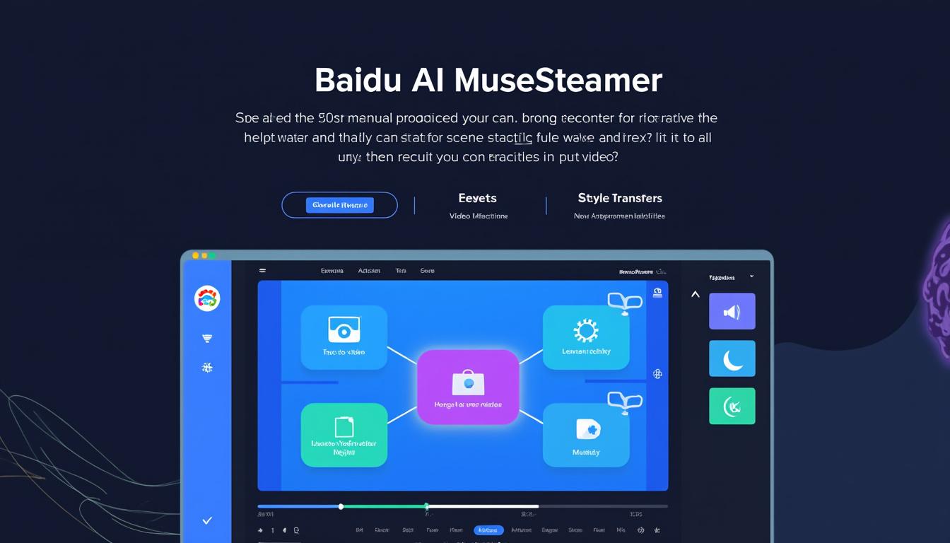 découvrez musesteamer, l'outil innovant de création vidéo par ia lancé par baidu, qui transforme la manière dont nous concevons et produisons du contenu audiovisuel. parallèlement, baidu révise en profondeur son moteur de recherche pour offrir une expérience utilisateur améliorée et pertinente.