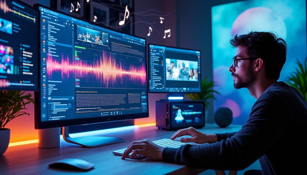 découvrez comment l'intelligence artificielle révolutionne la création de contenus en transformant des textes en fichiers audio et vidéo innovants, facilitant ainsi l'expression créative et la communication.