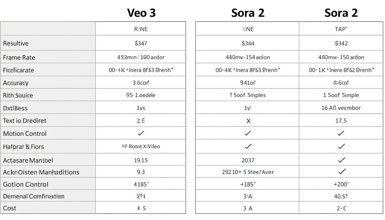 découvrez une analyse approfondie des deux principaux outils d'intelligence artificielle pour la création vidéo : veo 3 et sora 2. comparez leurs fonctionnalités, avantages et performances pour choisir la solution idéale selon vos besoins.