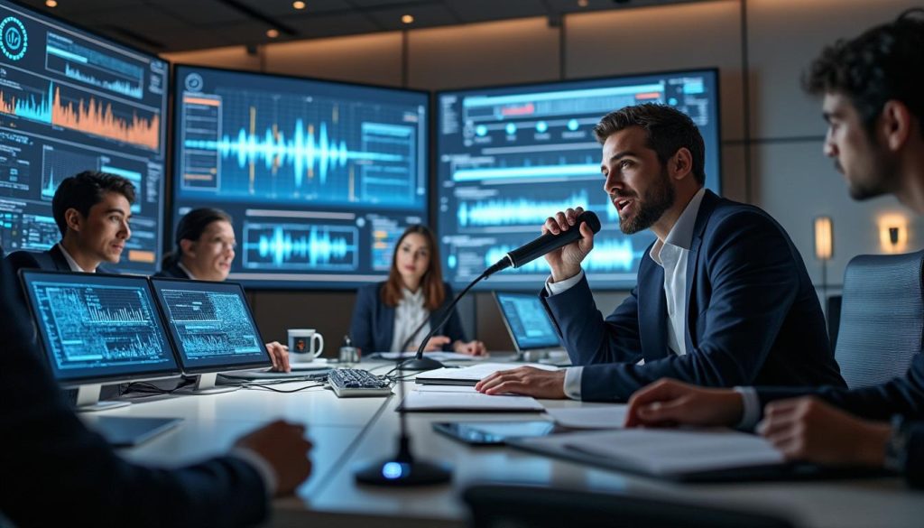la confédération expérimente les doublages automatisés par ia pour réduire les coûts élevés, comparant l'efficacité des voix humaines et artificielles.
