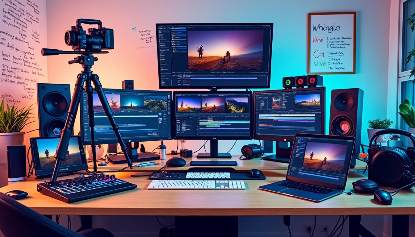 découvrez les outils indispensables pour créer facilement du contenu vidéo professionnel, même sans aucune compétence en montage.