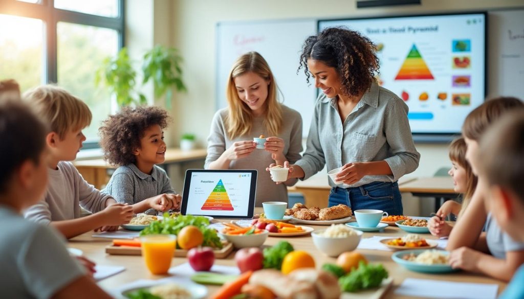découvrez les outils pédagogiques essentiels du programme d'éducation alimentaire pour mieux comprendre et promouvoir une alimentation saine et équilibrée.