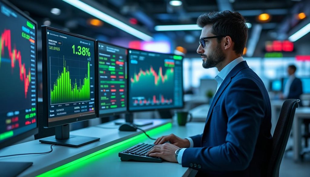 découvrez comment l'intelligence artificielle en bourse réalise une première séance positive avec une hausse de 1,36 % malgré un marché global en recul, analysé par wmc.