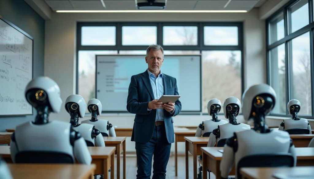 découvrez la vidéo choc d'un professeur qui révèle comment l'ia remplace les élèves, posant une réalité alarmante pour le futur de l'éducation.