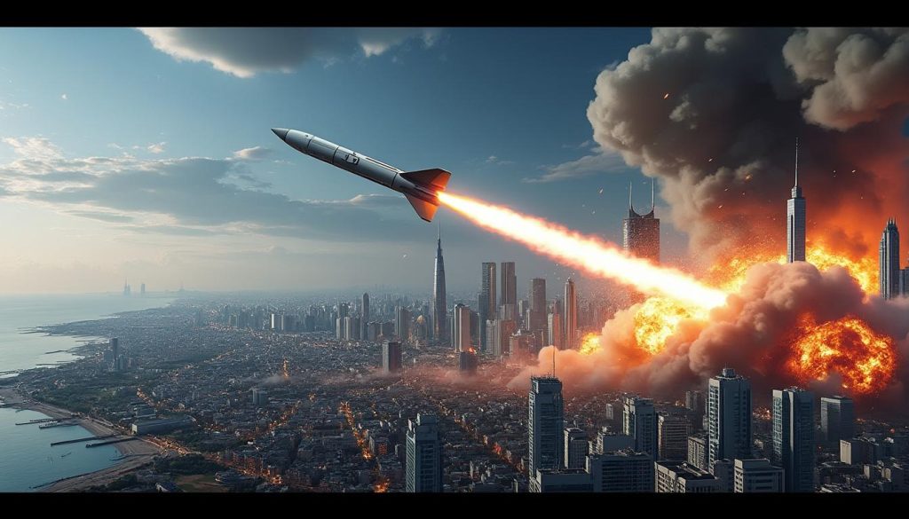 découvrez la vérité derrière une vidéo prétendant montrer un missile frappant tel-aviv : une création générée par l'intelligence artificielle, pas un événement réel.