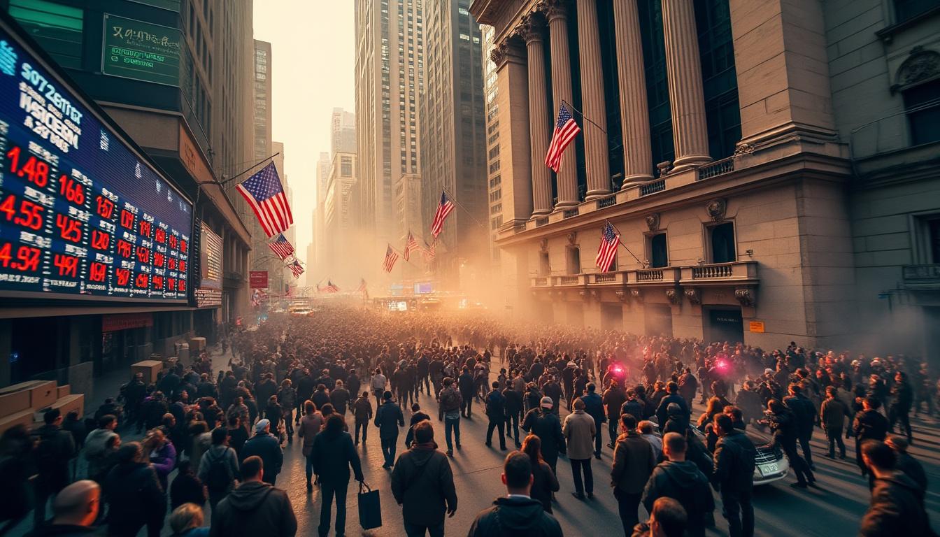 découvrez comment le conflit au moyen-orient a déclenché un vendredi noir à wall street, provoquant un plongeon majeur des marchés à la fin de la semaine.