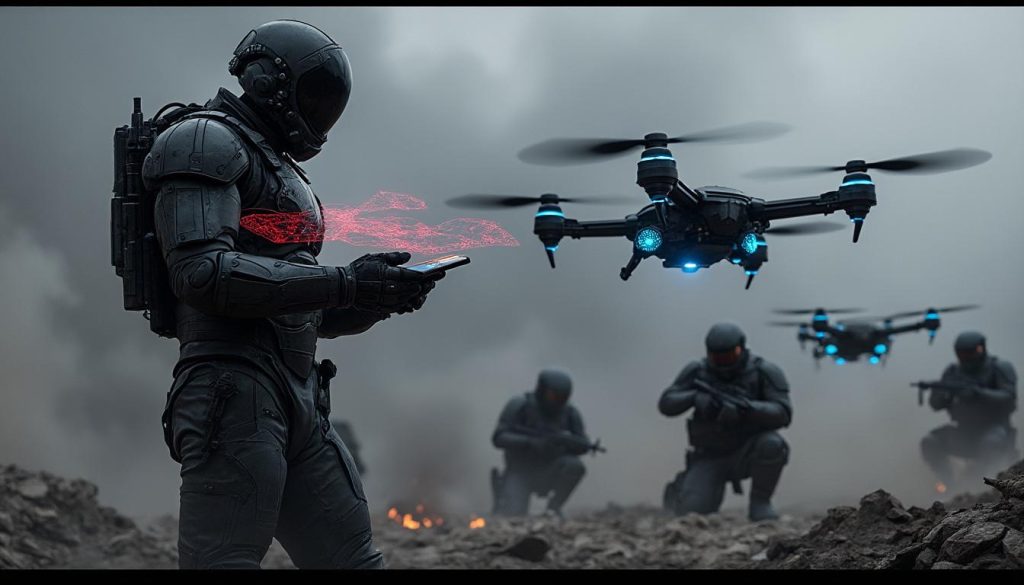 explorez les enjeux et les défis des conflits modernes dominés par l'intelligence artificielle, et découvrez à quel moment l'humain conserve son contrôle dans ce nouveau paysage stratégique.