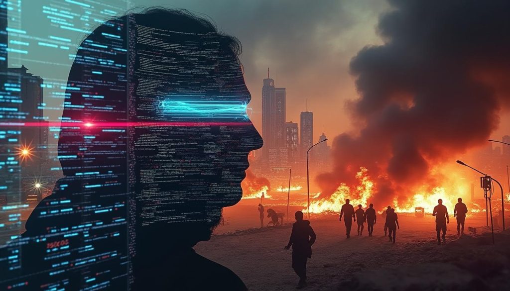 découvrez comment l'intelligence artificielle révolutionne le paysage du conflit en iran à travers la désinformation et les deepfakes, impactant la perception et la réalité du conflit.