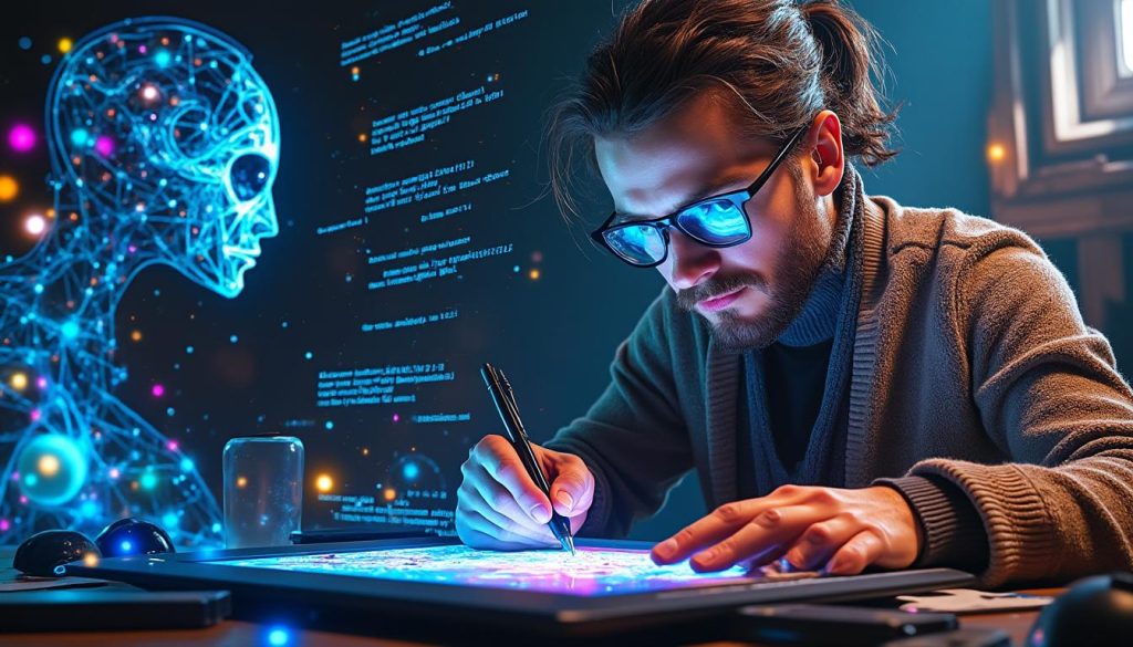 découvrez les enjeux de l'intelligence artificielle dans les jeux vidéo et son impact potentiel sur la création artistique et l'originalité des œuvres.