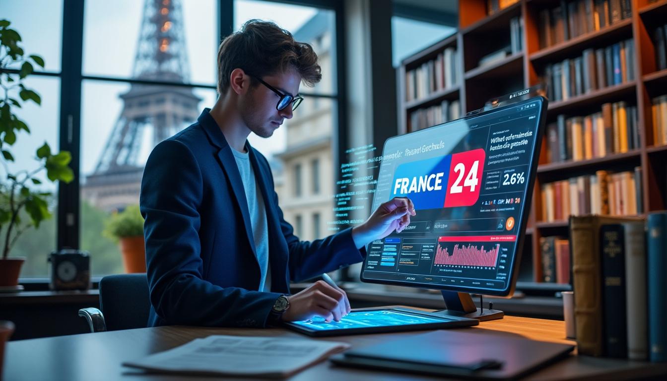 découvrez comment près d'un français sur deux prévoit d'utiliser l'intelligence artificielle comme source d'information, reflétant une évolution majeure des habitudes médiatiques.