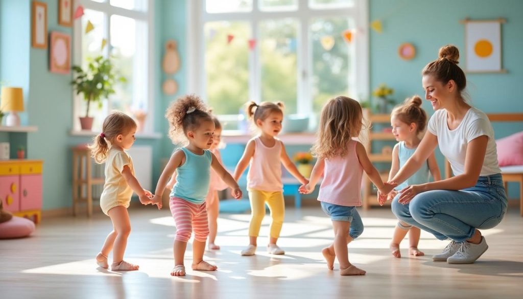 découvrez l'atelier baby danse à rouans, spécialement conçu pour les tout-petits de 2 à 3 ans. une activité ludique et adaptée pour éveiller la motricité et le plaisir de la danse dès le plus jeune âge.