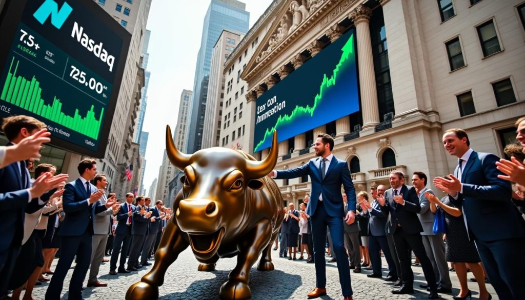 découvrez comment le nasdaq célèbre une série exceptionnelle avec 10 séances consécutives de hausse, illustrant un optimisme renouvelé sur wall street.