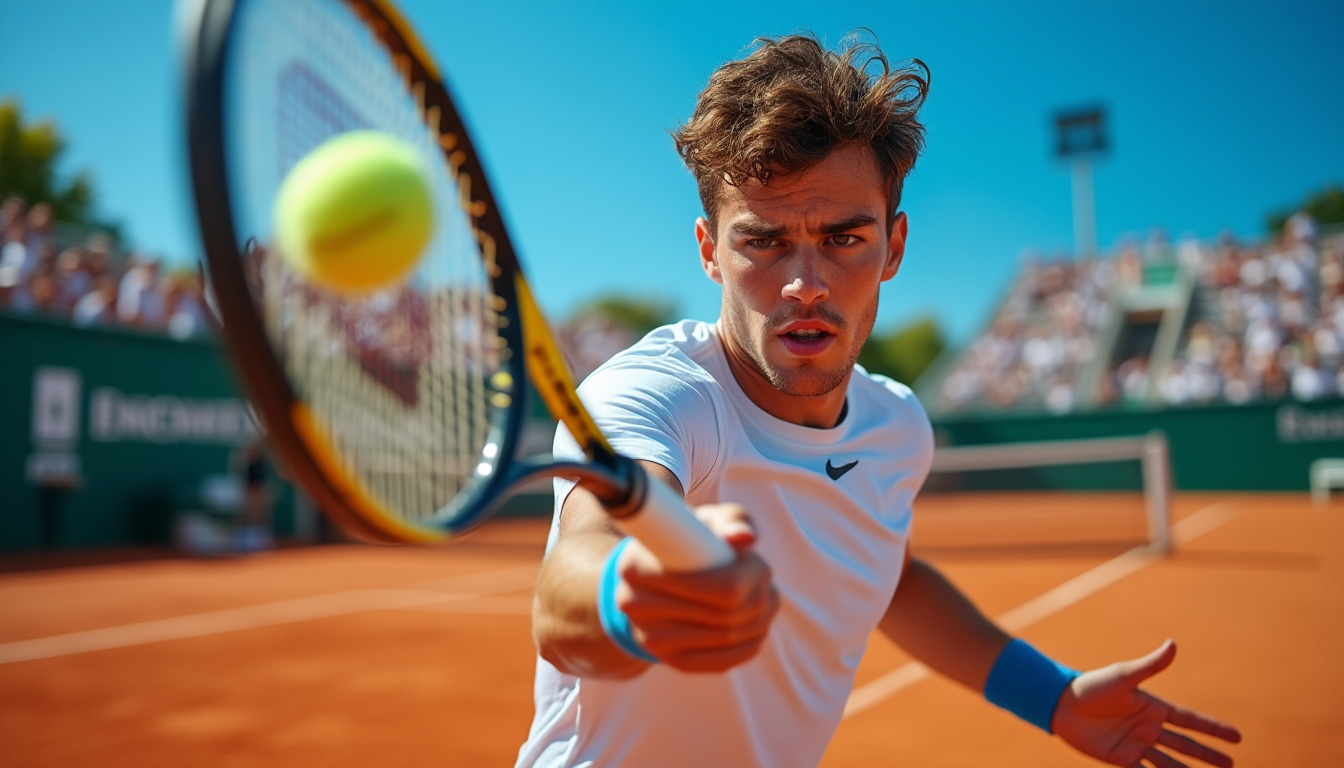 arthur fils intensifie sa préparation pour roland-garros, suscitant l'attention, tandis qu'un mystère entoure ses conditions à l'aube de son premier match majeur.