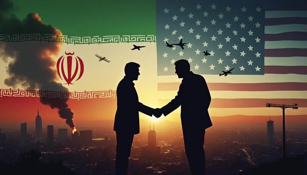 découvrez les déclarations de trump sur le maintien du cessez-le-feu en iran malgré les frappes réciproques entre les parties.