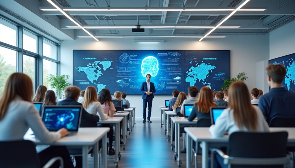 découvrez comment l'estonie intègre une éducation technoréaliste de l'intelligence artificielle dans ses écoles, alliant innovation et pragmatisme pour préparer les élèves aux défis du futur.