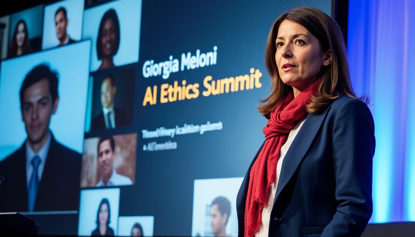 meloni partage ses images générées par intelligence artificielle et alerte sur les risques liés aux deepfakes, soulignant l'importance de la vigilance face à ces contenus manipulés.