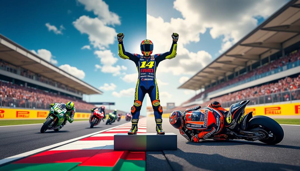 revivez les émotions intenses du motogp au mans où zarco a connu un spectaculaire retournement de situation, passant de l'extase à la déception en moins de 24 heures.