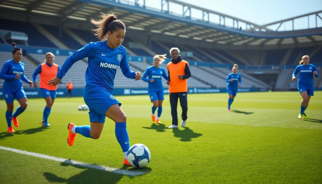 plongez au cœur du fc nantes féminin et découvrez l'intensité de chaque entraînement, une véritable aventure pour les joueuses lors de cette immersion exclusive.