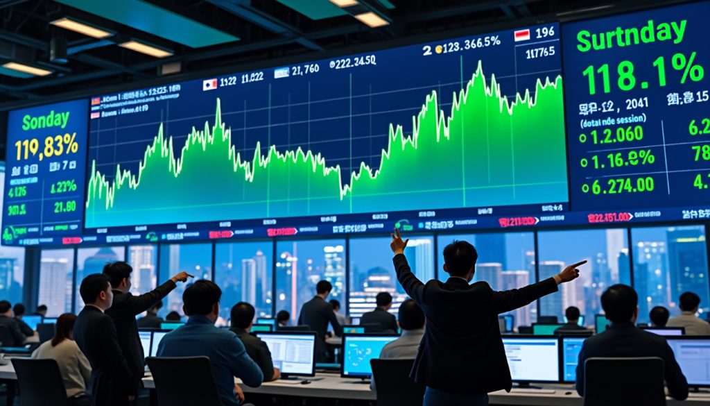 découvrez l'analyse complète de la bourse sud-coréenne qui a connu une montée fulgurante de 11 % en une séance et un bond de 18 % en trois jours, avec un focus sur sa volatilité extrême et ses implications économiques.